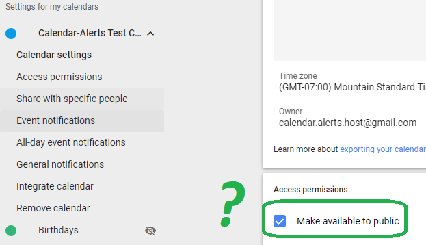 Google calendar download